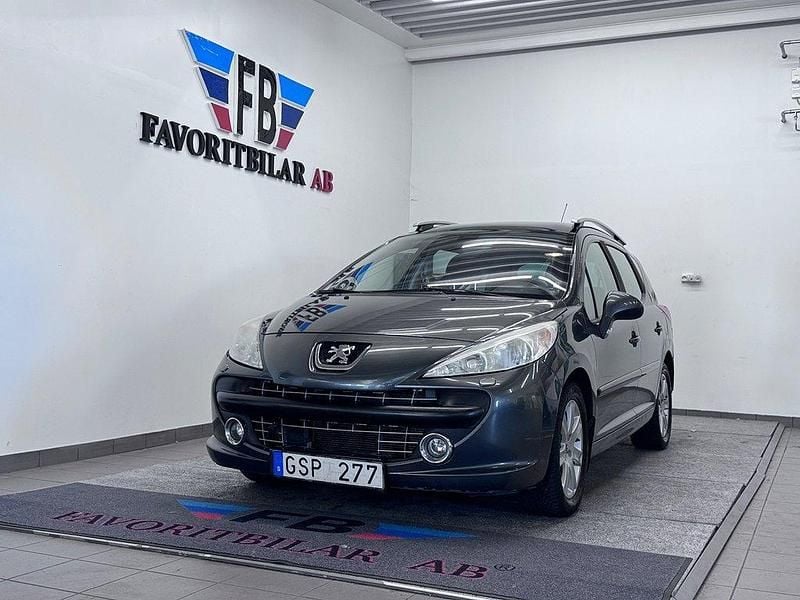 Mörkgrå Begagnad 2007 Peugeot 207 Kombi | 35 000 kr (Marknadspris) - Bild 1/4