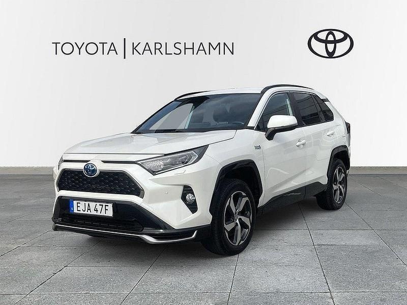 Vit Begagnad 2020 Toyota RAV4 Hybrid Edition SUV | 355 000 kr (Marknadspris) - Bild 1/3