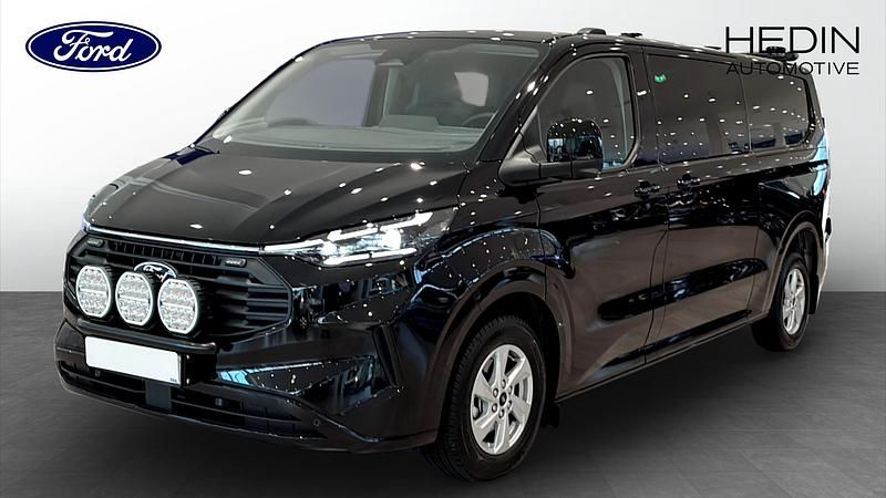 Svart Ny 2025 Ford Transit Custom Van | 773 750 kr (Dyr) - Bild 1/4