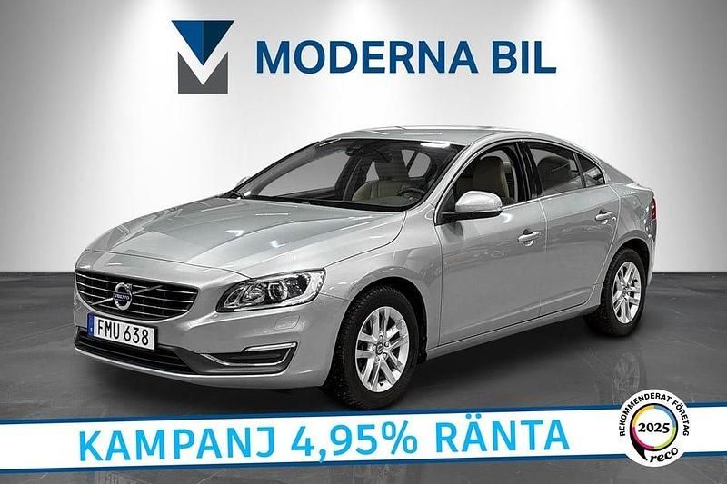 Silver Begagnad 2015 Volvo S60 Summum Sedan | 199 900 kr (Marknadspris) - Bild 1/4