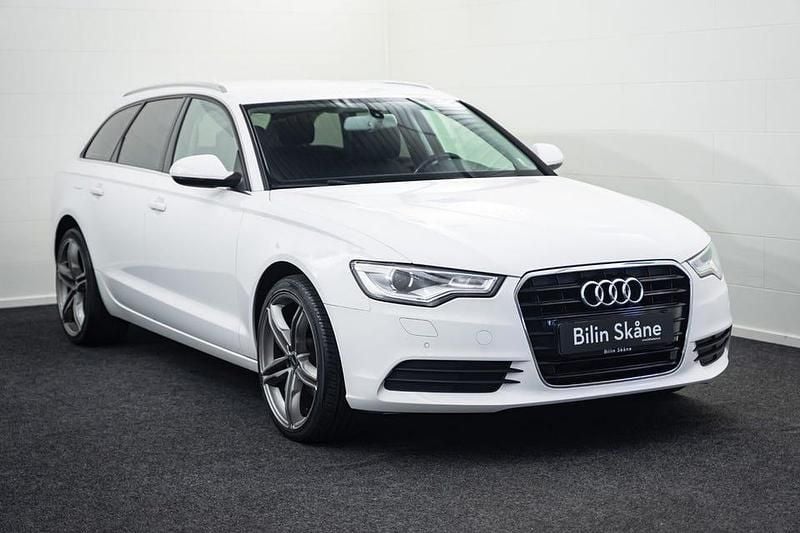 Begagnad Audi A6 Proline 177 HK (130 kW) 2014 Vit Kombi