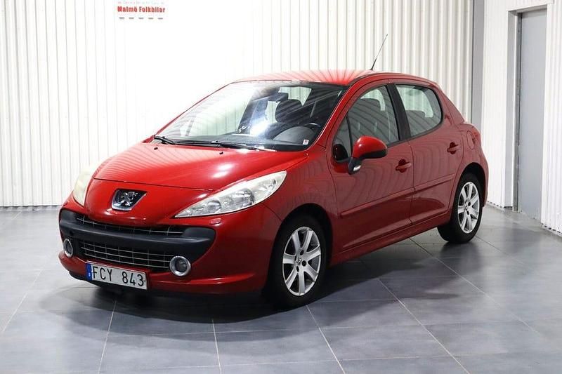Röd Begagnad 2006 Peugeot 207 Sport Halvkombi | 19 900 kr (Superpris) - Bild 1/4