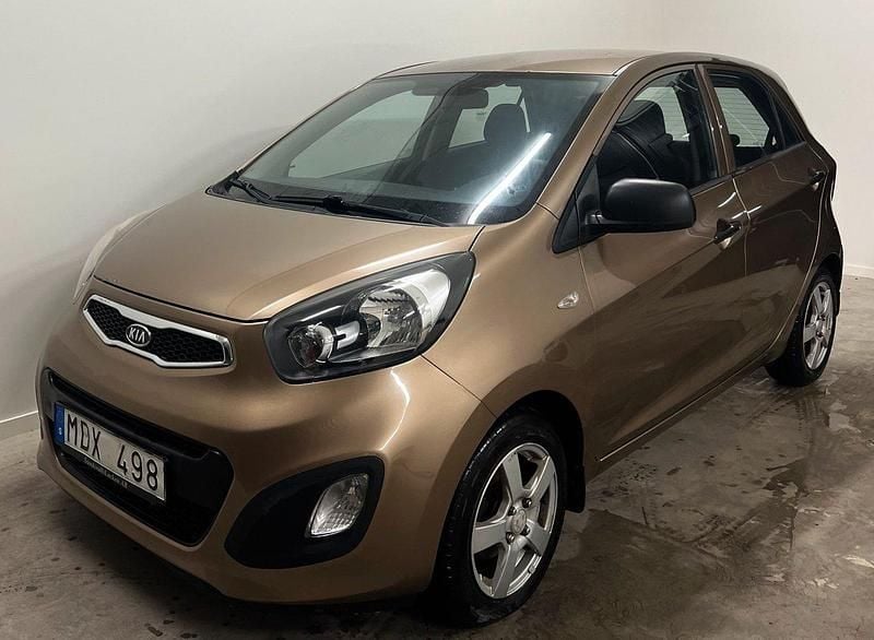 Brun Begagnad 2012 Kia Picanto Halvkombi | 39 900 kr (Marknadspris) - Bild 1/4