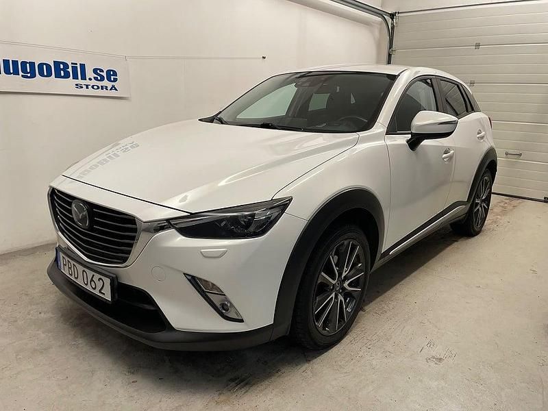 Vit Begagnad 2016 Mazda CX-3 Optimum SUV | 149 500 kr (Superpris) - Bild 1/4