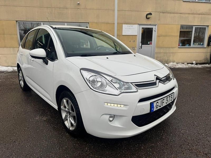Begagnad Citroën C3 99 HK (72 kW) 2016 Vit Halvkombi