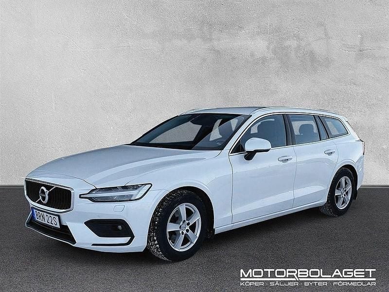 Vit Begagnad 2019 Volvo V60 Momentum Kombi | 239 900 kr (Bra pris) - Bild 1/4