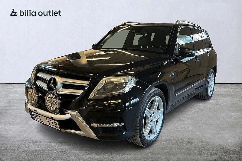 Svart Begagnad 2013 Mercedes GLK220 SUV | 130 000 kr - Bild 1/4