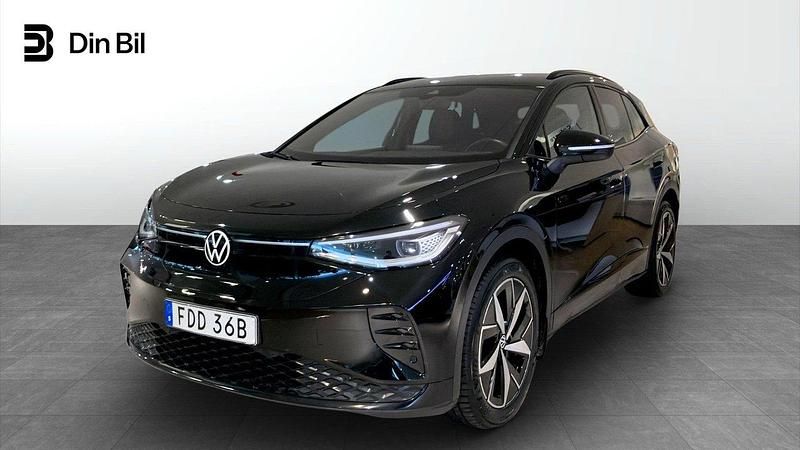 Svart Begagnad 2022 VW ID.4 GTX SUV | 349 900 kr (Marknadspris) - Bild 1/4