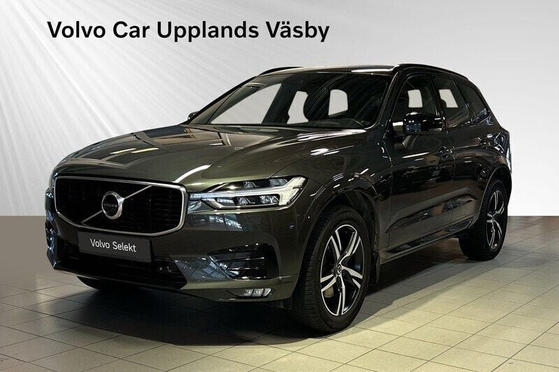 Grå Begagnad 2019 Volvo XC60 R-Design SUV | 384 900 kr (Marknadspris) - Bild 1/3