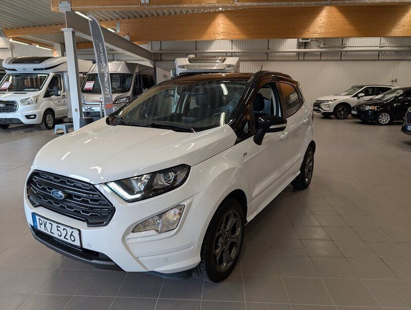 Vit Begagnad 2018 Ford Ecosport ST-Line SUV | 139 900 kr (Marknadspris) - Bild 1/4