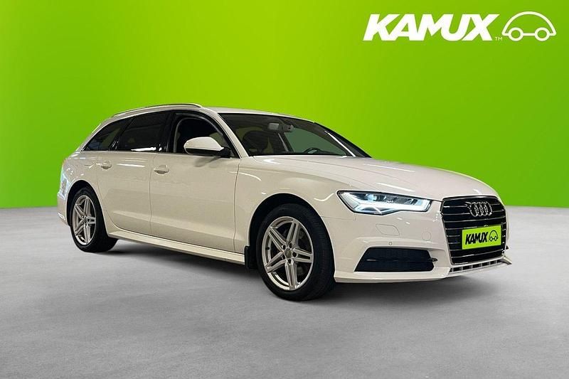 Vit Begagnad 2018 Audi A6 Ambition Kombi | 194 900 kr (Marknadspris) - Bild 1/4