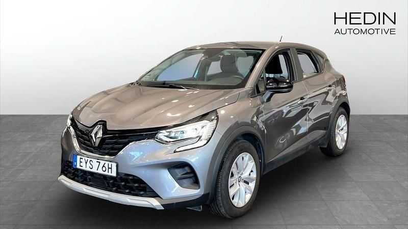 Mörkgrå Begagnad 2021 Renault Captur Zen SUV | 199 800 kr (Bra pris) - Bild 1/4