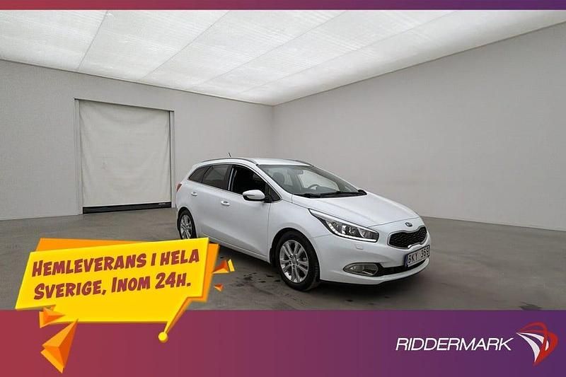 Vit Begagnad 2013 Kia Ceed Sportswagon Comfort Kombi | 99 800 kr (Marknadspris) - Bild 1/3