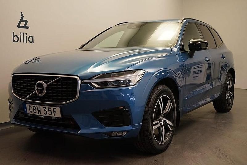 Blå Begagnad 2020 Volvo XC60 R-Design SUV | 389 500 kr (Lite dyr) - Bild 1/3