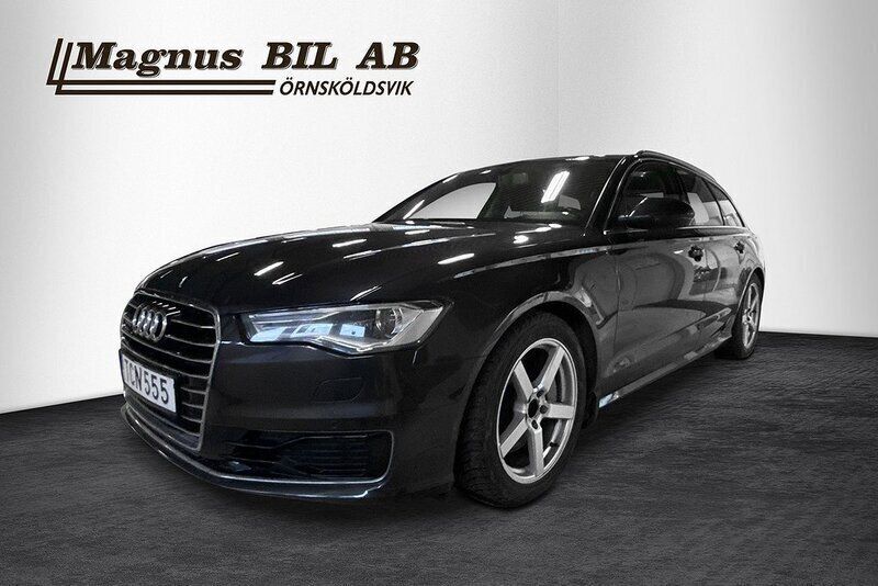 Grå Begagnad 2015 Audi A6 Sport Kombi | 234 900 kr (Marknadspris) - Bild 1/4