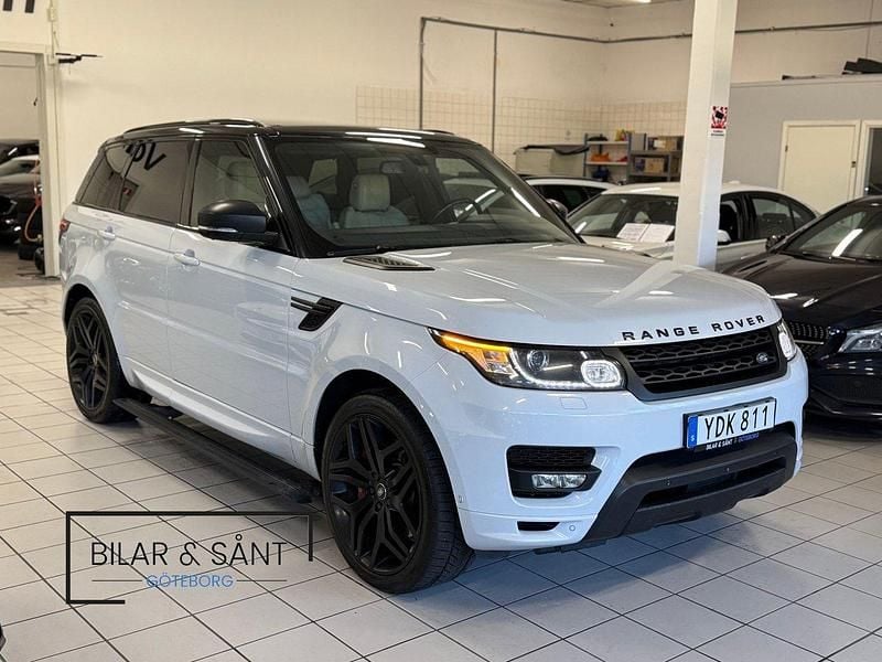 Vit Begagnad 2016 Land Rover Range Rover Sport Autobiography SUV | 284 900 kr (Bra pris) - Bild 1/4