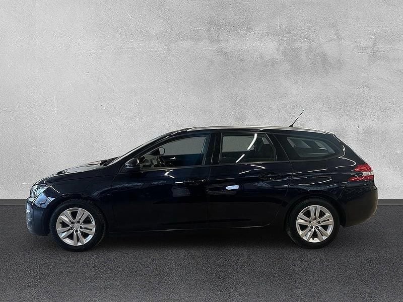 Begagnad Peugeot 308 SW Active 110 HK (80 kW) 2015 Blå Kombi