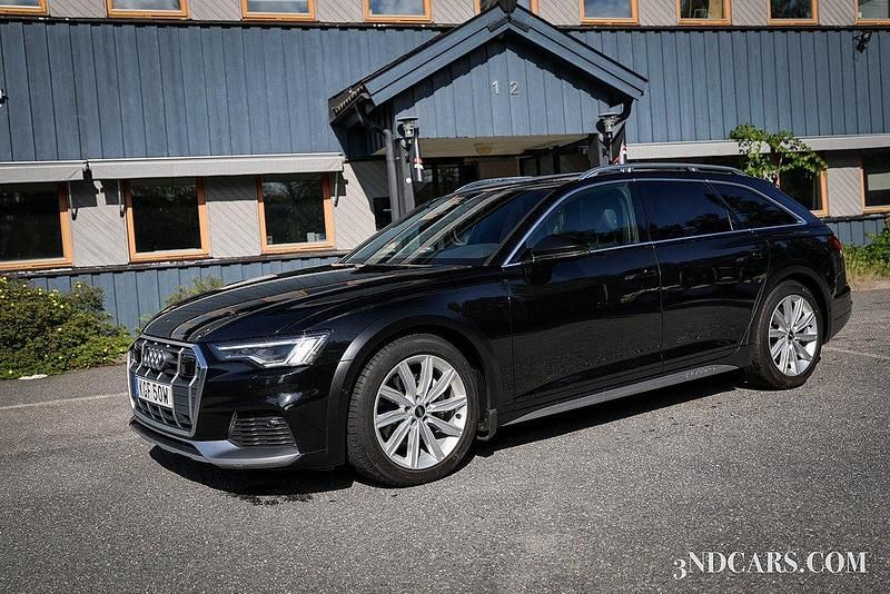Svart Begagnad 2021 Audi A6 Allroad Proline Kombi | 369 900 kr (Marknadspris) - Bild 1/4