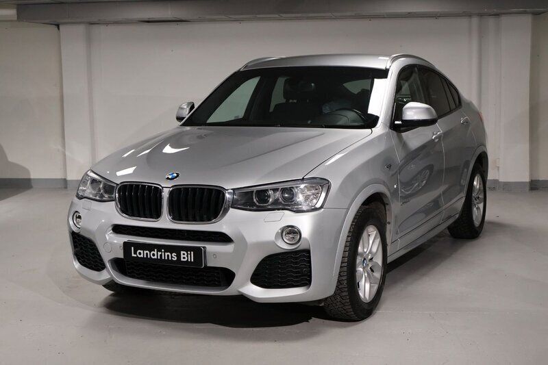 Silver Begagnad 2016 BMW X4 M Sport SUV | 239 000 kr (Marknadspris) - Bild 1/4