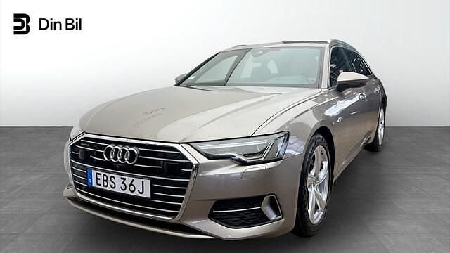 Ljusbrun Begagnad 2020 Audi A6 S-Line Kombi | 389 000 kr (Lite dyr) - Bild 1/4