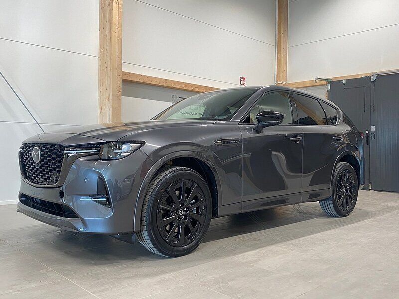 Grå Ny 2024 Mazda CX-60 Homura-Line SUV | 636 600 kr (Marknadspris) - Bild 1/4