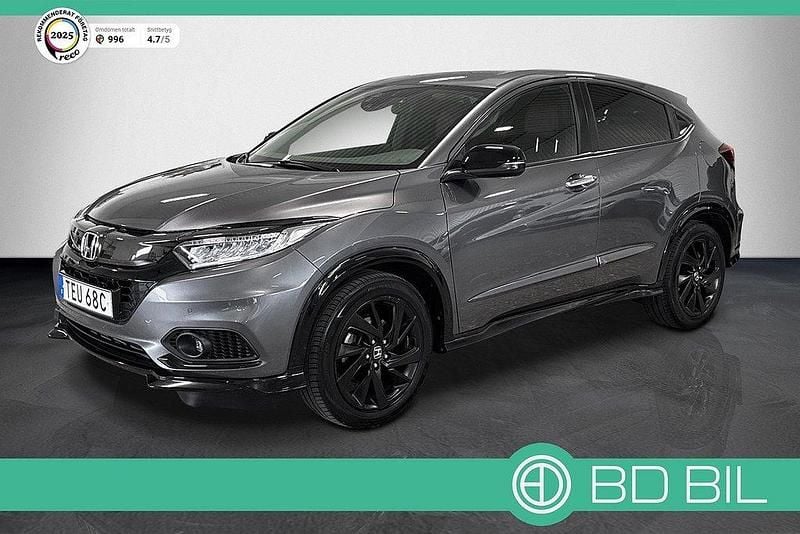 Ljusgrå Begagnad 2019 Honda HR-V Sport SUV | 223 600 kr (Dyr) - Bild 1/3