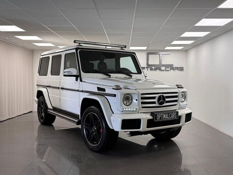 Vit Begagnad 2017 Mercedes G350 AMG SUV | 699 900 kr - Bild 1/4