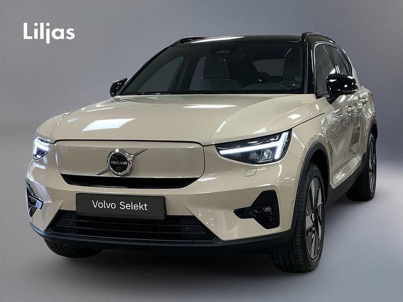 Ljusbrun Begagnad 2024 Volvo EX40 Ultra SUV | 509 000 kr (Marknadspris) - Bild 1/3