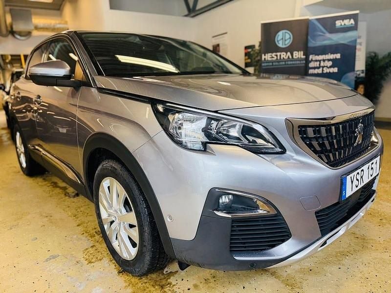 Begagnad Peugeot 3008 Allure 131 HK (96 kW) 2017 Silver SUV