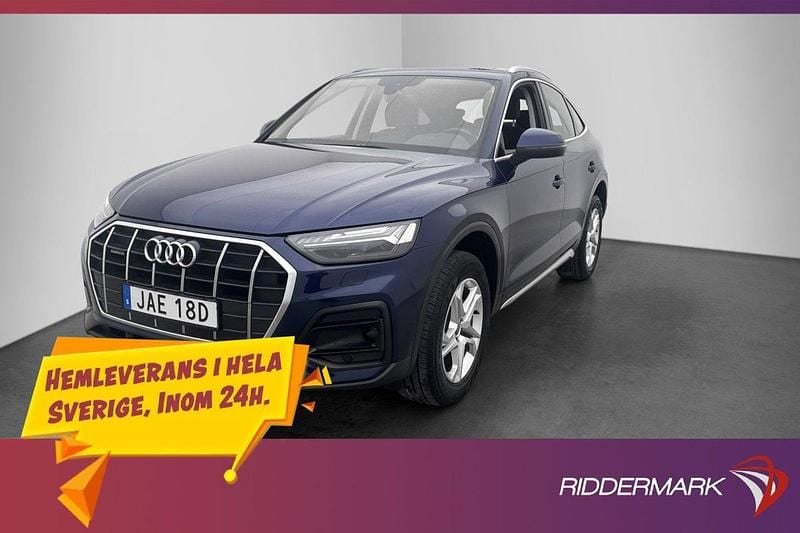 Blå Begagnad 2021 Audi Q5 Sportback SUV | 378 900 kr (Marknadspris) - Bild 1/3