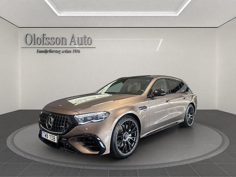 Brun Begagnad 2025 Mercedes E53 AMG Premium Plus Kombi | 1 225 000 kr - Bild 1/4