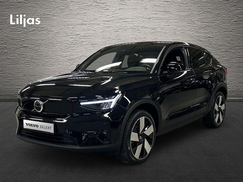 Svart Begagnad 2023 Volvo C40 Plus SUV | 409 000 kr (Marknadspris) - Bild 1/4