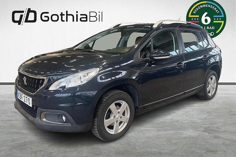 Begagnad Peugeot 2008 82 HK (60 kW) 2016 Svart SUV
