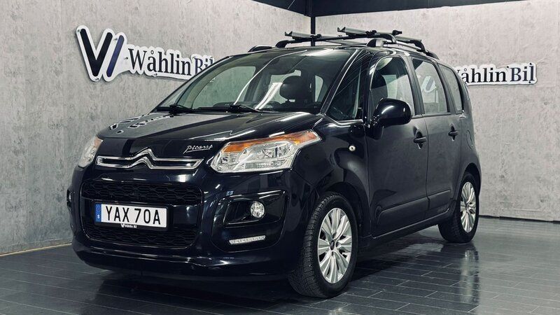 Begagnad Citroën C3 Picasso 93 HK (68 kW) 2012 Blå Minibuss