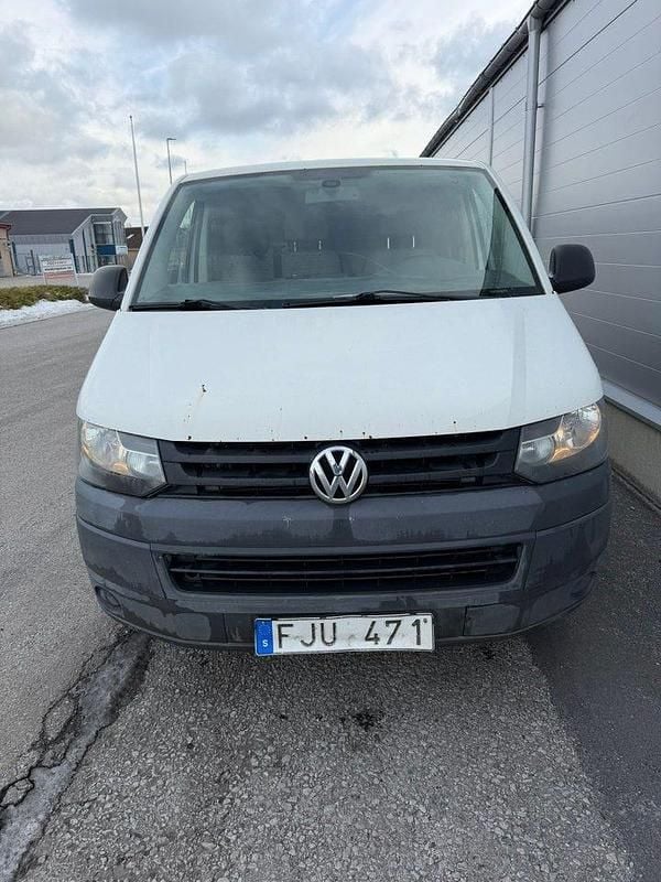 Begagnad VW T5 102 HK (75 kW) 2012 Vit Van