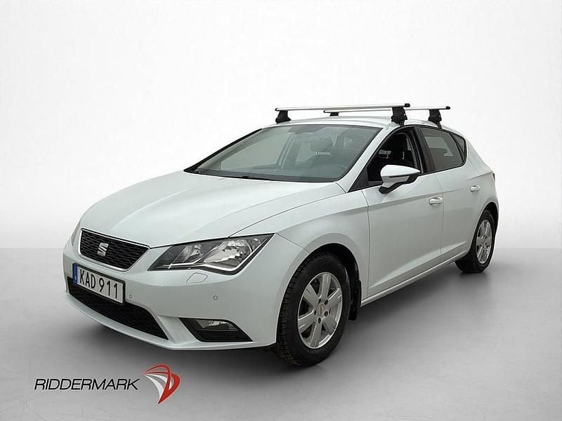 Begagnad Seat Leon Style 110 HK (80 kW) 2014 Vit Halvkombi