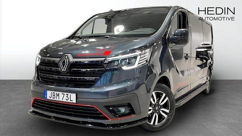 Grå Ny 2025 Renault Trafic Minibuss | 549 875 kr - Bild 1/4