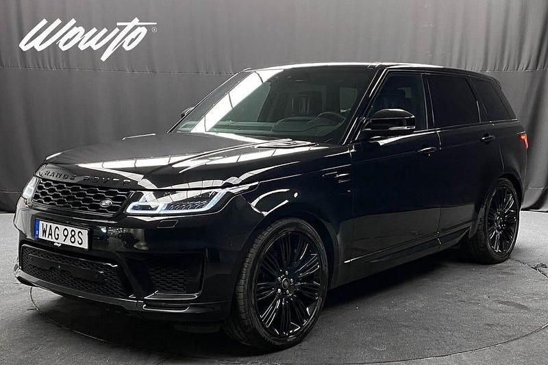 Begagnad Land Rover Range Rover Sport HSE Dynamic 351 HK (258 kW) 2021 Santorini svart SUV