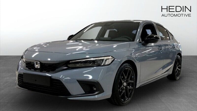 Mörkgrå (grey) Ny 2024 Honda Civic Sport Sedan | 395 900 kr (Dyr) - Bild 1/4