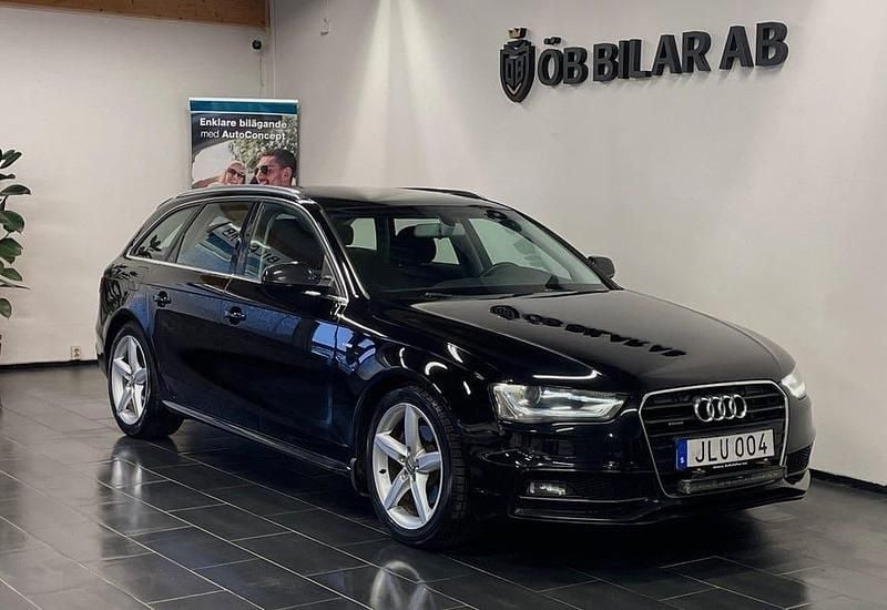 Svart Begagnad 2014 Audi A4 Proline Kombi | 89 900 kr (Bra pris) - Bild 1/4