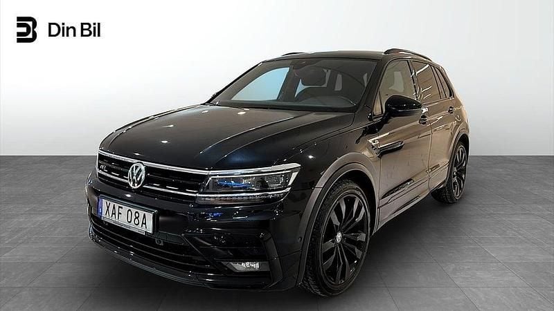Svart Begagnad 2019 VW Tiguan GT SUV | 299 900 kr (Lite dyr) - Bild 1/4