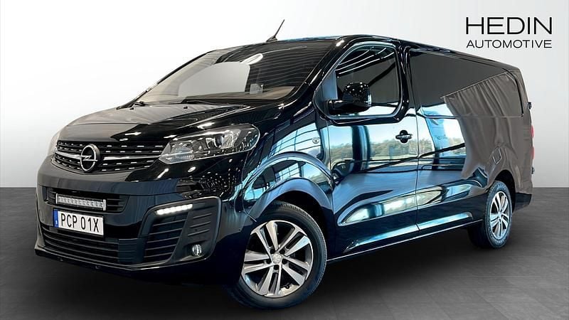 Svart (black) Begagnad 2020 Opel Vivaro Minibuss | 259 900 kr (Superpris) - Bild 1/4