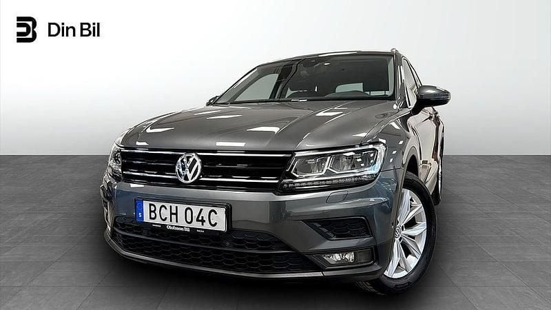 Indium grey metallic Begagnad 2020 VW Tiguan Executive SUV | 249 900 kr (Bra pris) - Bild 1/4