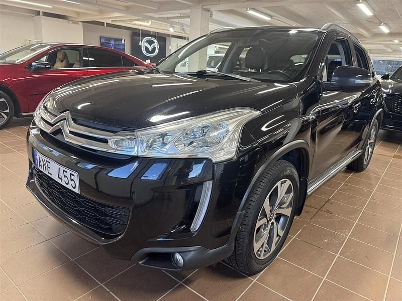 Svart Begagnad 2013 Citroën C4 Aircross SUV | 84 000 kr - Bild 1/4