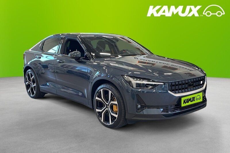Blå Begagnad 2023 Polestar 2 Performance Sedan | 484 800 kr (Marknadspris) - Bild 1/4