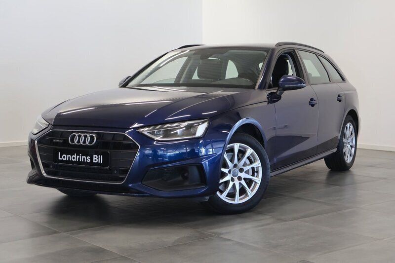 Blå Begagnad 2019 Audi A4 Proline Kombi | 254 900 kr (Marknadspris) - Bild 1/4