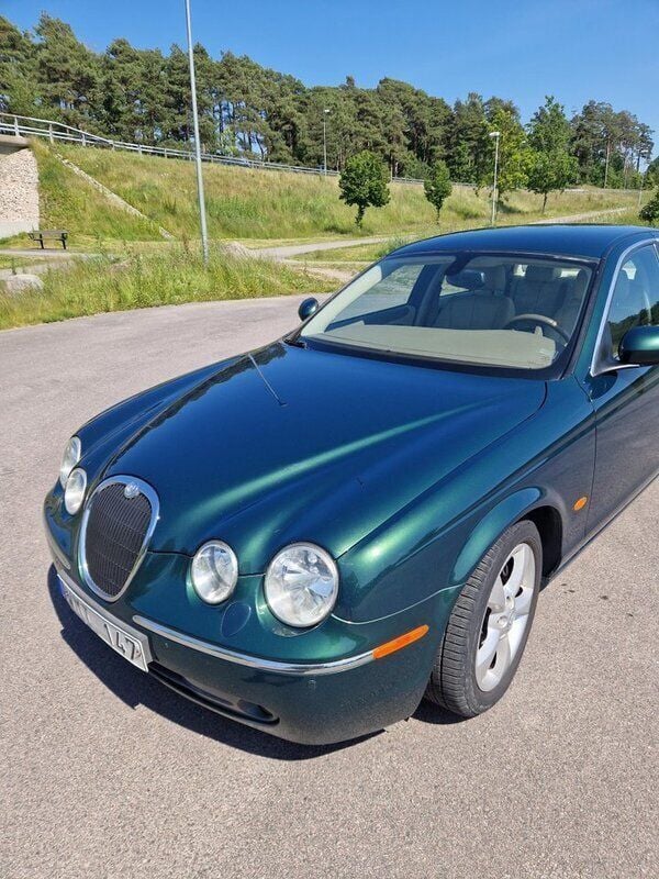 Grön Begagnad 2005 Jaguar S-Type S Sedan | 69 000 kr - Bild 1/4