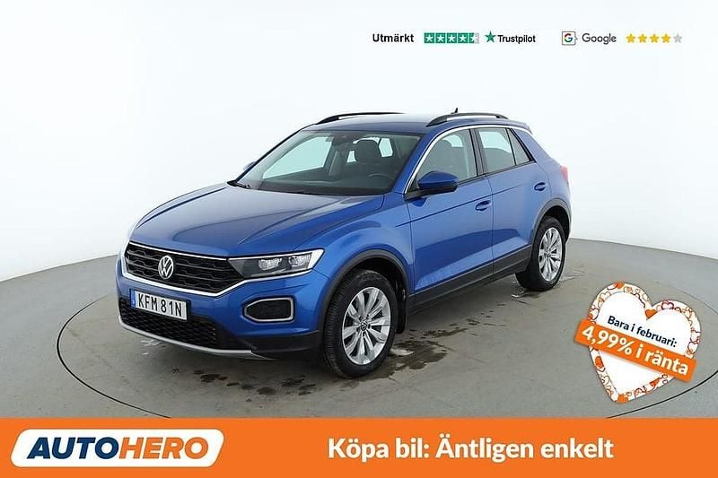 Begagnad VW T-Roc Style 151 HK (111 kW) 2020 Blå SUV