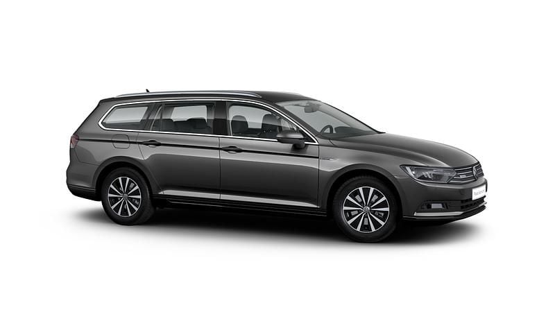 Mörkgrå (grå) Begagnad 2018 VW Passat Kombi | 154 900 kr (Marknadspris) - Bild 1/2
