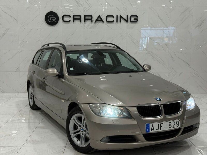 Ljusbrun Begagnad 2008 BMW 320 Advantage Kombi | 64 900 kr (Marknadspris) - Bild 1/4